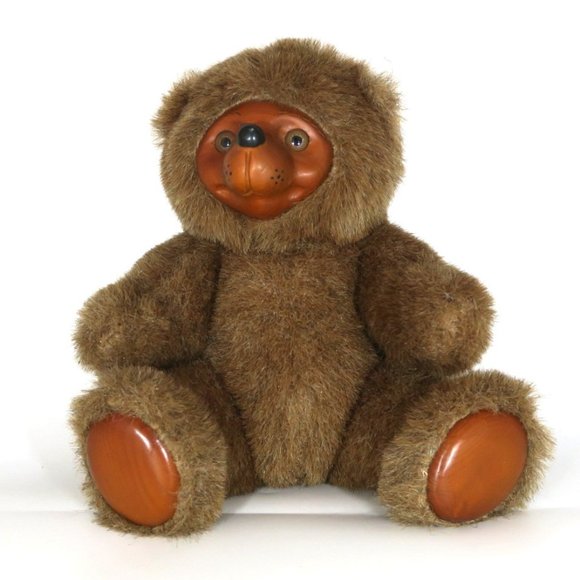 Applause Toys Vintage Applause Stuffed Plush Robert Raikes Brown